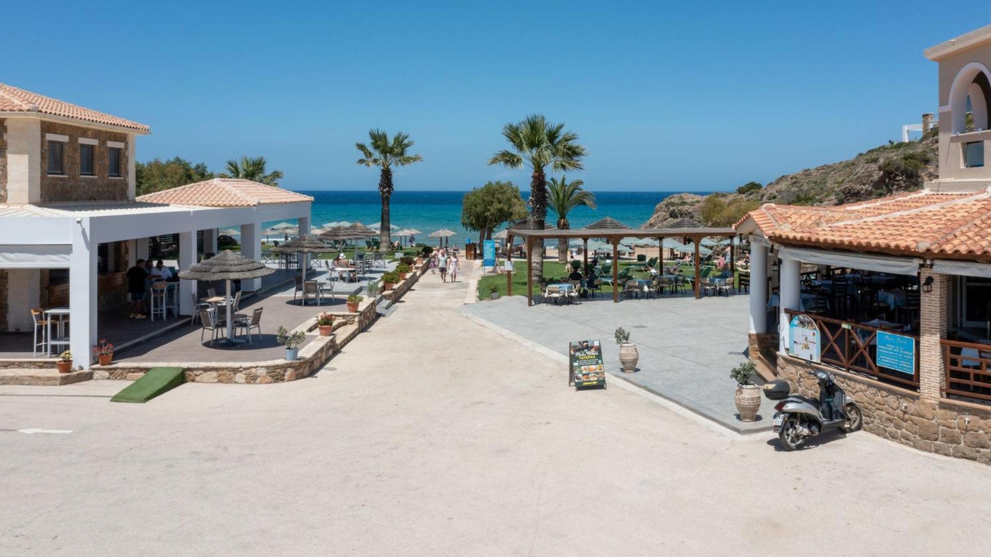 Plaka Beach Resort Vasilikí Exterior foto